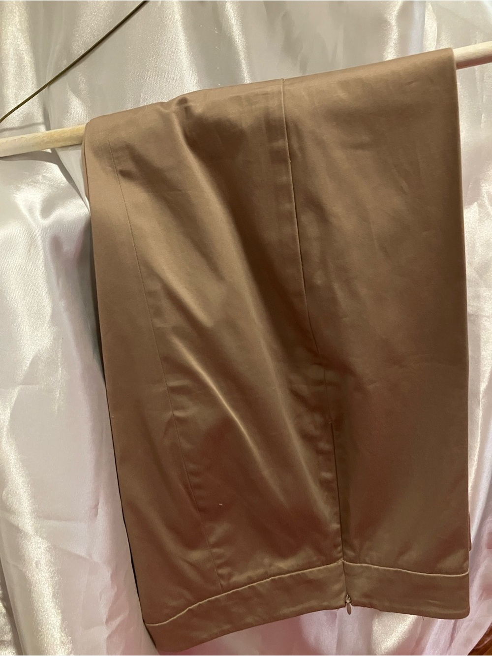 Talbots Tan Cotton Pants Size 4 Curvy